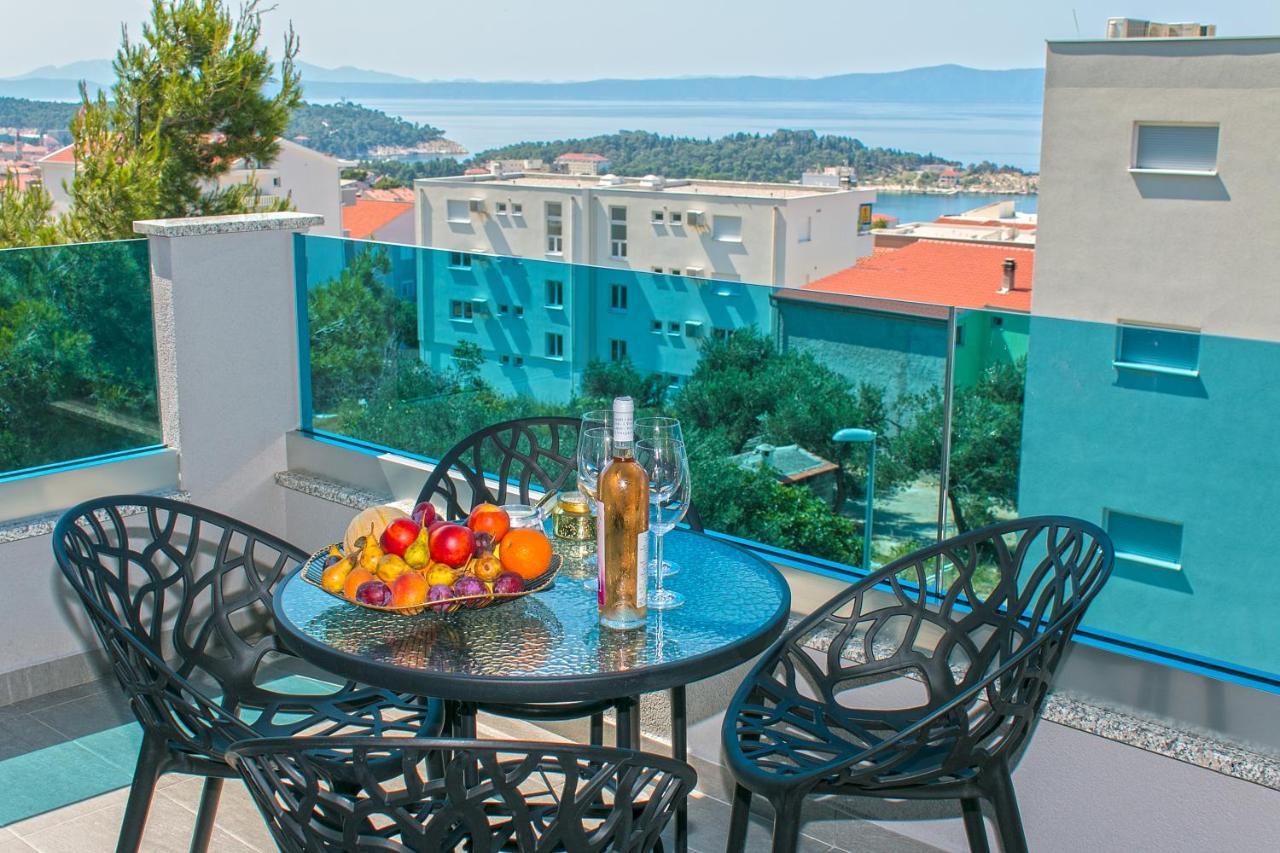 Apartman Blue Paradise Макарська Екстер'єр фото